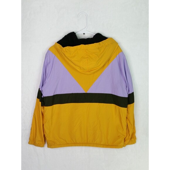 Victoria's Secret PINK Anorak Jacket Fleece Lined Campus Hoodie Windbreaker XS/S - Picture 3 of 9